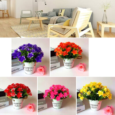 

Home Office Garden Artificial Potted Flower Fake Bonsai Plant Decorations Gifts