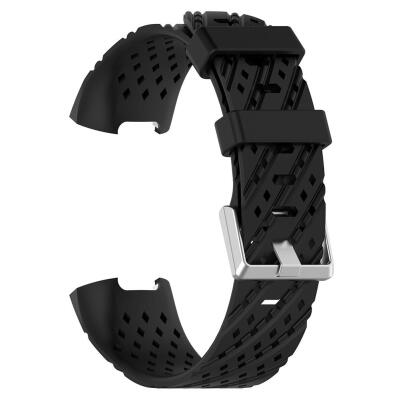 

Silicone Oblique Hole Watchband Bracelet Wrist Strap for Fitbit Charge 3