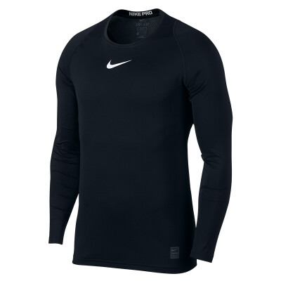 

Nike NIKE Mens Skinny Long Sleeve NIKE PRO TOP Training Fitness Wear 838082-010 Black XL Code