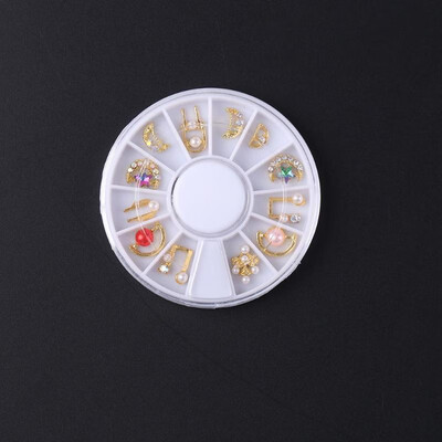 

Charm Crystals Rhinestones Hollow Out Glitter Stickers Nail Art Decoration