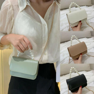 

CA Womens Boho Chain Fashion Leather Messenger Handbag Shoulder Bag Crossbody