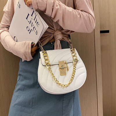 

High-end bag handbags new 2019 fashion chain handbag summer small fresh wild ins Messenger bag
