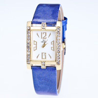 

European&American fashion watches womens digital square head diamond p
