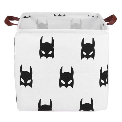 

Foldable Canvas Clothes Storage Barrel Kids Bedroom Toy Holder Basket