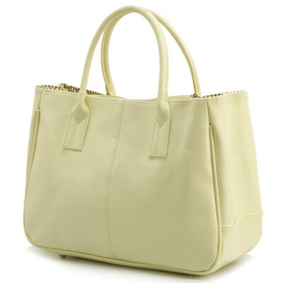 

Tailored Women Large Capacity Simple All-purpose Fashion Soft Leather Shoulder Bag Totes