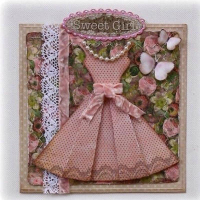 

Princess Dress build up Metal Cutting Dies Craft Easter Die Cut Embossing Stamps