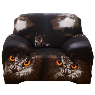 

Elastic Tight Wrap Thin Bird Print Slipcover All-Inclusive Sofa Couch Cover