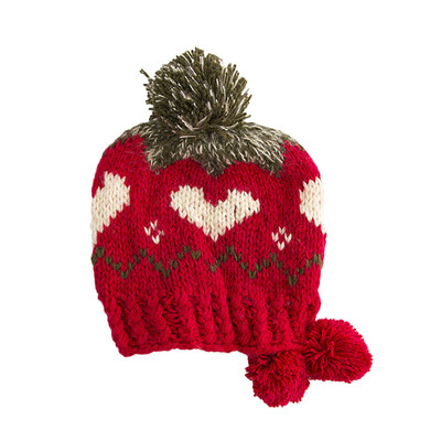 

Tailored Cable Knitted Bobble Hat Plain Mens Womens Beanie Warm Winter Pom Wooly Cap