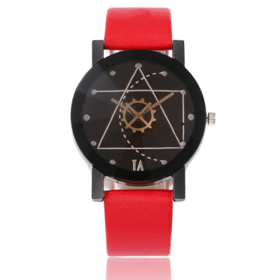 

Creative geometry gear literal ladies watch fashion