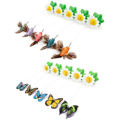 

Funny Pet Cat Toys Butterfly Cat Kitten Playing Toys Pet Seat Scratch Toy