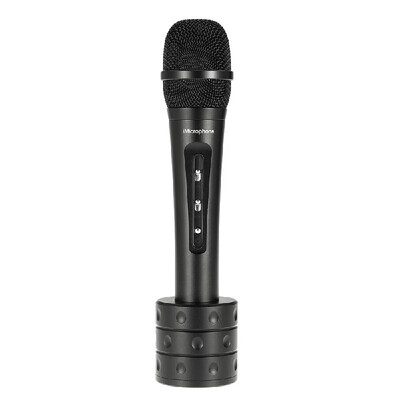 

iMicrophone Karaoke Player Wireless Bluetooth Condenser Microphone Bluetooth 40 35mm AUX-IN with Mic Speaker KTV Singing Record