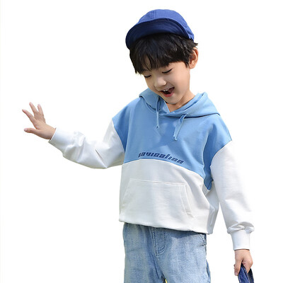 

GONGXICHEN 2019 autumn new boy hooded pullover sweater sweater sportswear 14923