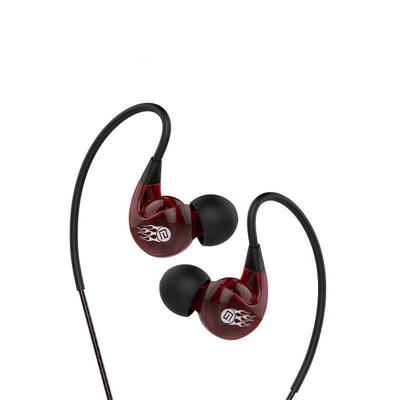 

Langsdom SP90 New Waterproof Anti-sweat Anti-shedding Earhook Earphones Sports Headset With Mic Volume Control Headphone