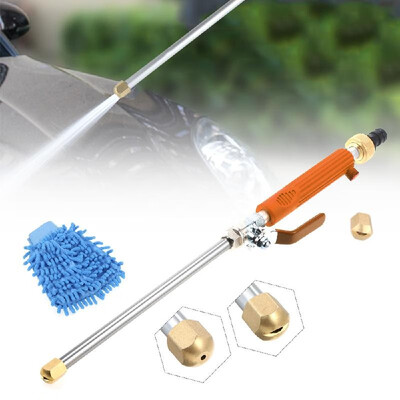 

Good Quality Alloy Wash Tube Hose Car High Pressure Power Water Spray Washer with 2 Spray Tips Tools Auto Maintenance Cleaner Wate