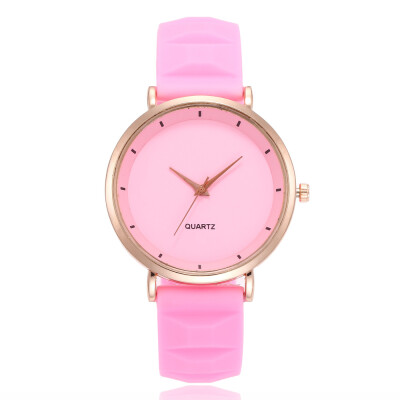 

Ms Silicone Watch Simple Student Quartz Watch Female