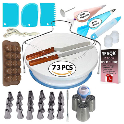 

Cake Turntable Decorating Mouth Set
