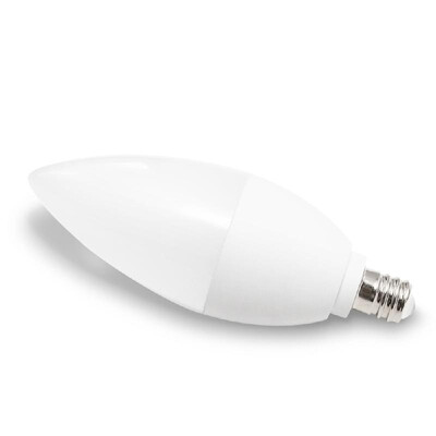 

GLEDOPTO AC100-240V 4W RGBWhite&Warm White Intelligent Bulb E14 Base Socket Holder Zigbee Candle Lamp Supported Different Scenes