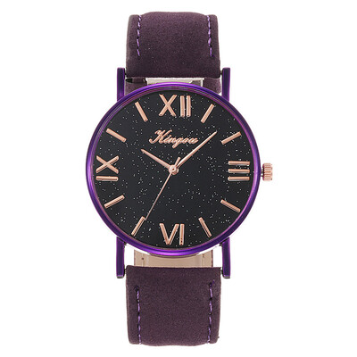 

Fashion Women Watches Scale Dial Ladies Featured Quartz Wristwatch Starry Sky Leather Strap Clock Dress Gift Relogio Feminino50