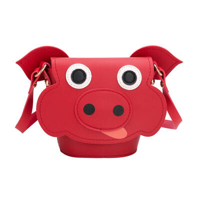 

Animal Pig Children Crossbody Sling Handbags Cartoon Girl Shoulder Bags