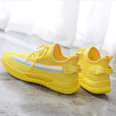 

Sports shoes women 2019 summer fly mesh surface summer breathable mesh shoes Joker shoes new white tide shoes womens shoes