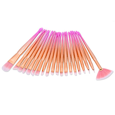 

〖Follure〗20Pcs Blending Pencil Foundation Eye shadow Makeup Brushes Eyeliner Brush