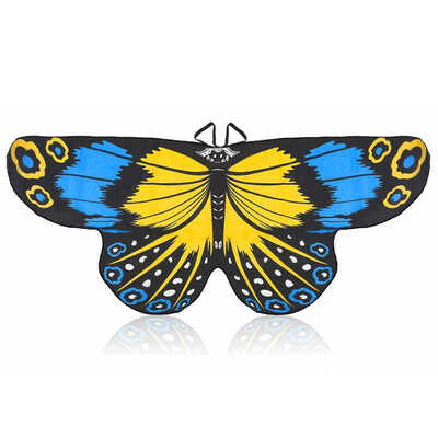 

New Hot European & American Style Small Moth Cute Butterfly Shape Cloak Slings Type Children Moth Shape Cloak Chiffon