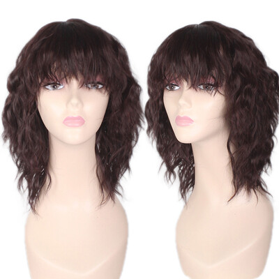 

〖Follure〗Fashion Womens Sexy Full Bangs Wig Short Wig Small Volume Wig