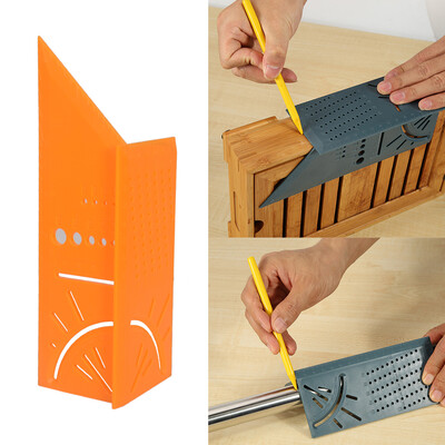 

3D Rule Square Layout Miter 45° 90° Metric Rule Orange