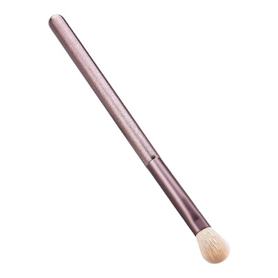 

Toponeto 1 pcs rose gold high end wood handle micro crystal silk makeup brushes