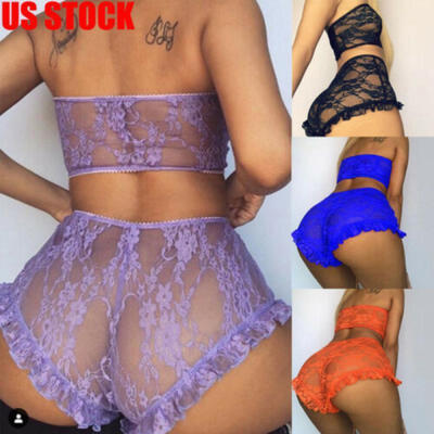 

Women Underwear Bra Sexy Lingerie G-string Nightwear Lace Clothes Set Fashion