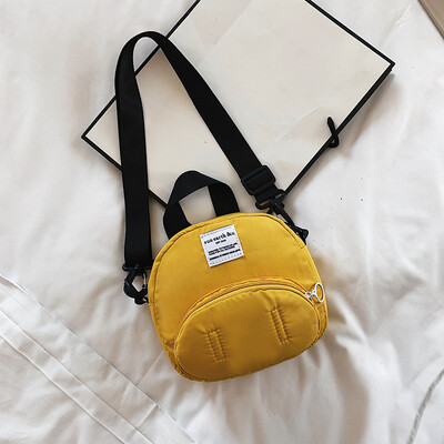 

Net red small black bag texture Messenger bag female 2019 new wave Korean casual wild student shoulder canvas bag