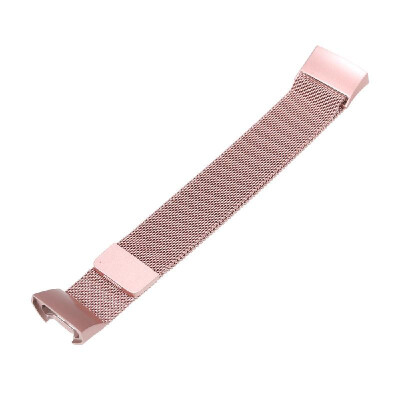 

Men Women Stainless Steel Breathable Watch Band Metal Sport Replacement Accessories Wristband for Fitbit Charge 3&Charge 3 SE