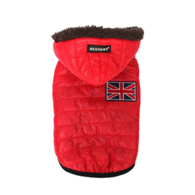 

Dog Coat Coat Black Red Pet Dog Clothes Coat Soft Cotton Dog Clothing Small Size Five Colors Dog Jacket Parkas Sweatshirt Coat