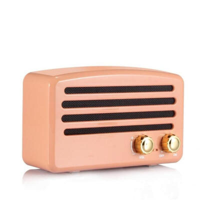 

T5 Portable Vintage Retro Subwoofer Stereo Mini Wireless Bluetooth Speaker For Xiaomi Samsung Huawei IPHONE