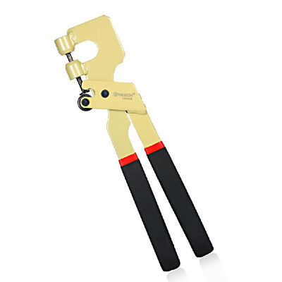 

NESCH 10" Straight Shank Keel Clamp Pliers Light Steel One Hand Keel Clamp Pliers Hand Tool Keel Crimper Ceiling Grid Installation