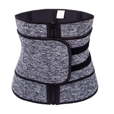 

〖Follure〗Women Underbust Pure Color Zipper Sport Girdle Waist Trainer Corsets Body Shaper