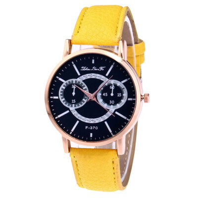 

Minimalist ladies Wristwatch owl eyes Pattern Watch Top Brand Luxury PU Leather Quartz Watches Women Fashion Watch 2018 Gift &Ff