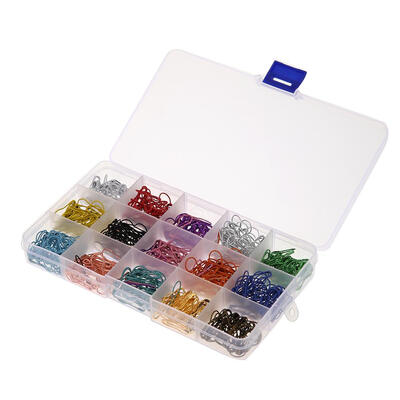

600pcs Gourd Safety Pins Metal Clips Knitting Cross Stitch Marker Tag Pins