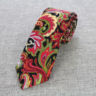 

46 cotton printed tie custom made cotton tie European&American style innovative design cotton tie