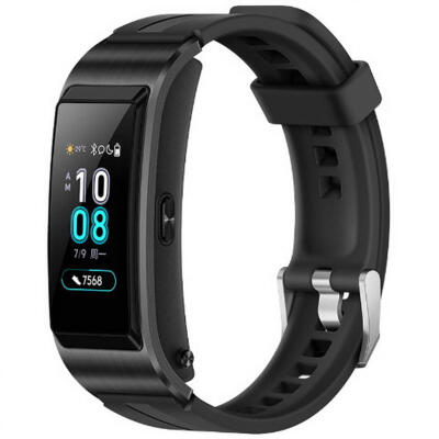 

Original Huawei TalkBand B5 Smart Band AMOLED Screen Calling Handsfree Support Headset Function - Black - Sport Version