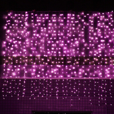 

1& 3m X3m Leds Eu us Plug 220V Fairy Led Curtain String Light For Christmas Party Garland Wedding Decoration Twinkle Lights