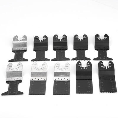 

Greensen 10pcs 34mm44mm Standard Oscillating Multitools Saw Blades Power Tools Cutter
