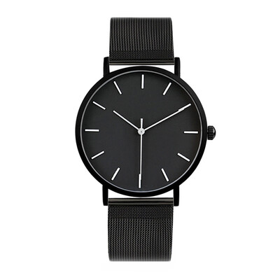 

Enmex simple Design of Light&thin watch case neutral watch in Qixi Festival gift translation three-dimensional simple temperam