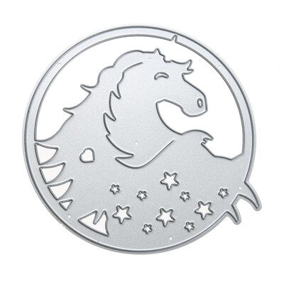 

New Horse Pattern Scrapbooking DIY Handmade Craft Cutting Die