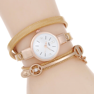 

Hot new ladies winding watch scale diamond pendant quartz watch
