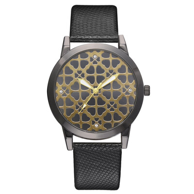 

Fashion screen printing mirror fashion table diamond time scale wrist watch female watch