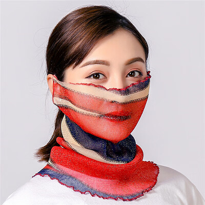 

Variety bib female collar sunscreen mask sunscreen veil spring&summer sunscreen scarf scarves sunscreen mask dust
