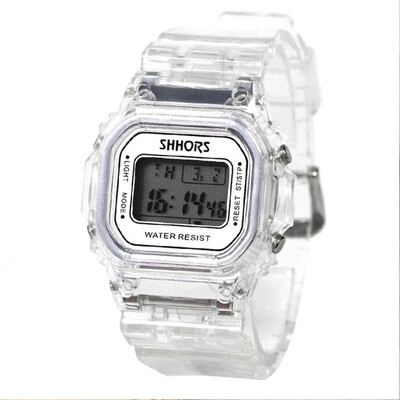 

Electronic Watch Female Student ins Harajuku Unicorn Super Fire Waterproof Korean Simple Shake Motion Watch