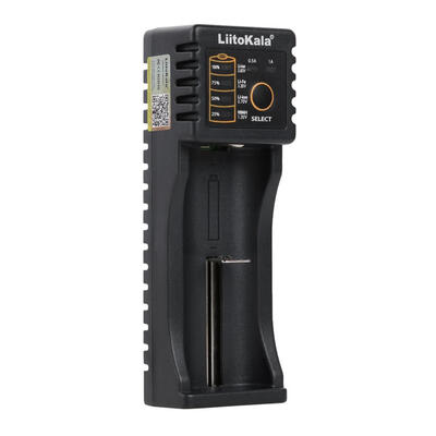 

18650 Single Battery Charger for 26650 16340 CR123 LiFePO4 12V Ni-MH Ni-Cd