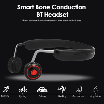 

BH128 Bone Conduction Headphones 8GB MP3 Player Wireless Bluetooth Earphone Outdoor Sports Headset Hands-free with Microphone